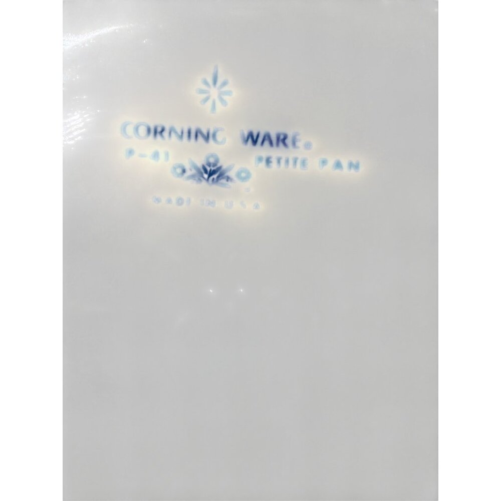 Corning Ware Petite P-41 Blue Cornflower Design Baking Dish - Picture 12 of 14